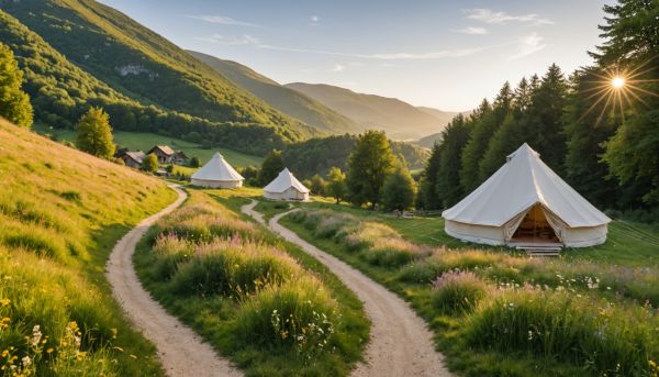 Campings nature et hébergements insolites béarnais
