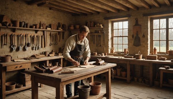 Découvrir le travail du cuir dans nos ateliers de village