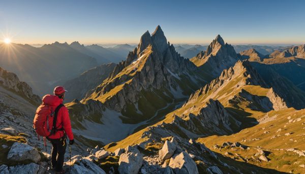 Grimper au sommet du pic d Midi d Ossau pour les sportifs