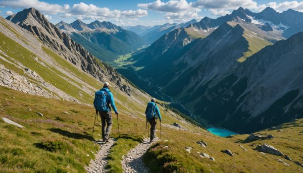 Le GR10 traverse des paysages montagneux à couper le souffle