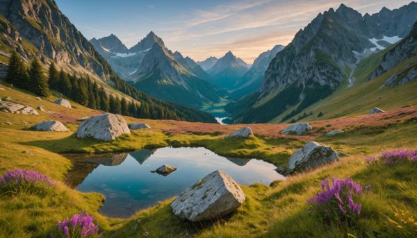 S émerveiller devant la réserve naturelle du Ossau sauvage
