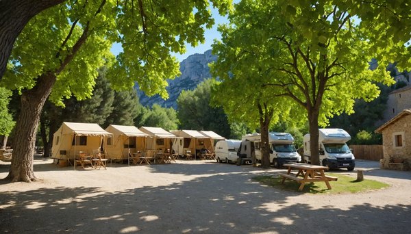 Les plus beaux campings de charme à moustiers sainte marie