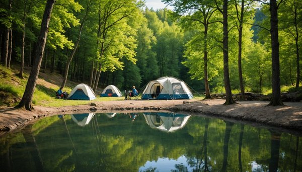 Vacances en camping au bord de la rivière de l'ubaye : nature et détente